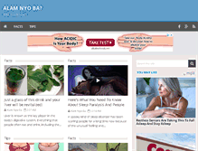Tablet Screenshot of alamnyoba.com